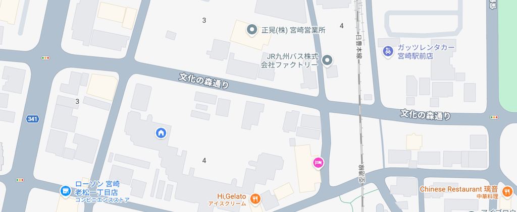 匠司整骨院のアクセス地図